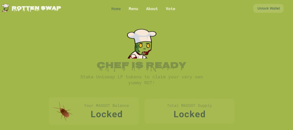 RottenSwap dapp