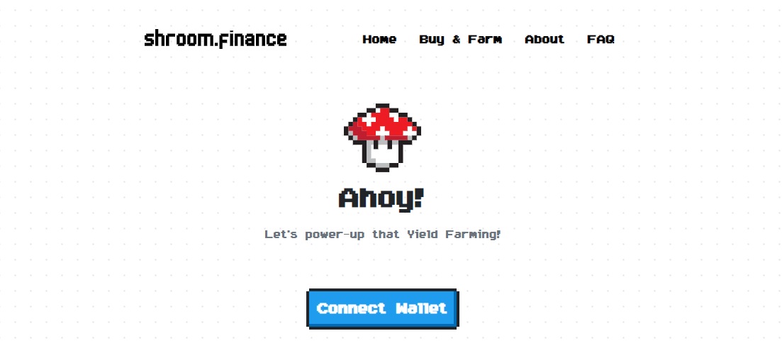 Shroom Finance dapp