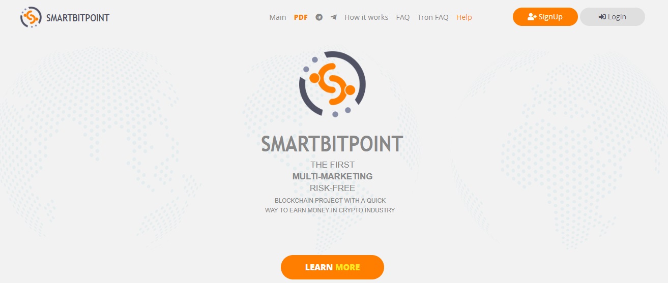 SmartBitPoint Tron dapp