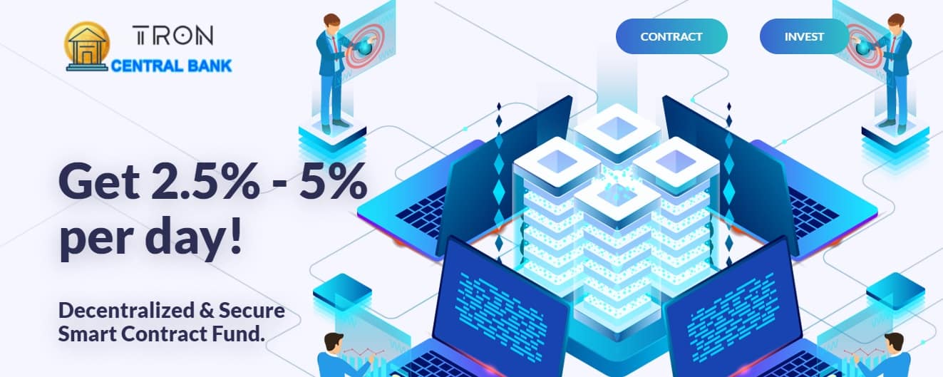 TRON Central Bank dapp