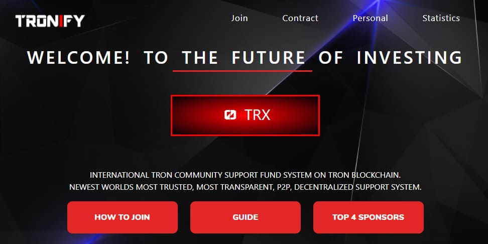 TRONIFY dapp