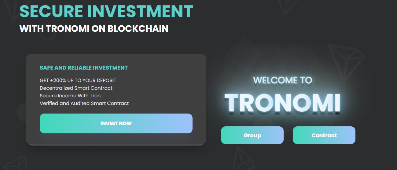 TRONOMI dapp