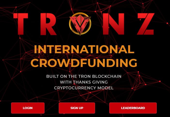 TRONZ WORLD dapp