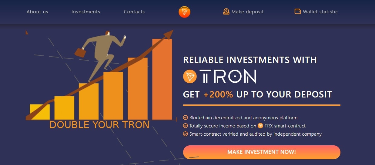 TRONinvest dapp
