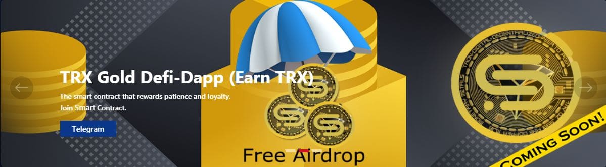 TRX GOLD dapp