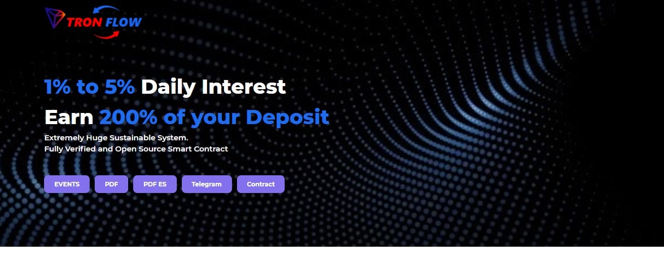 Tron Flow dapp