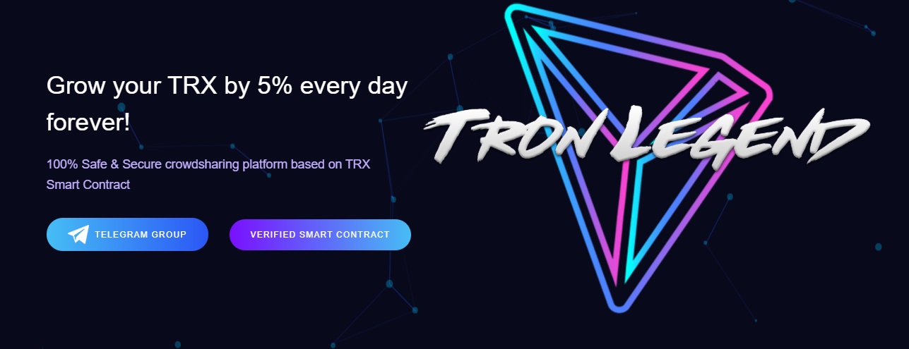 Tron Legend dapp