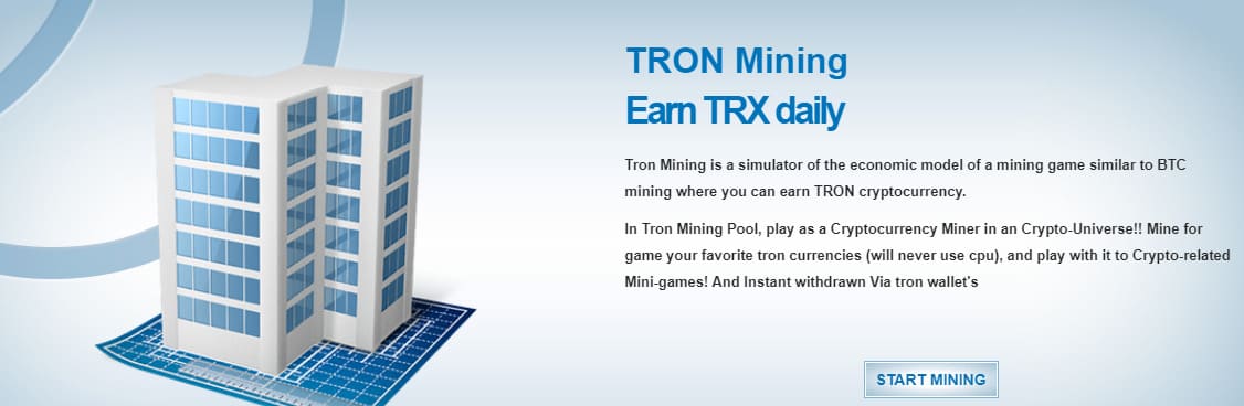 Tron Mining Pool dapp