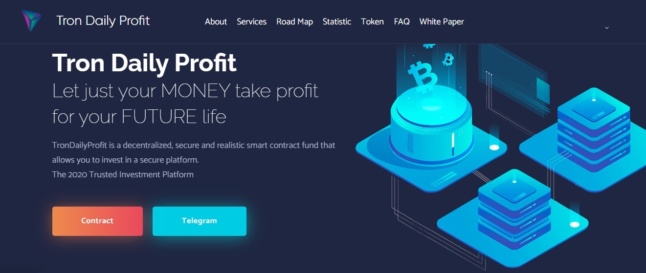 TronDailyProfit dapp
