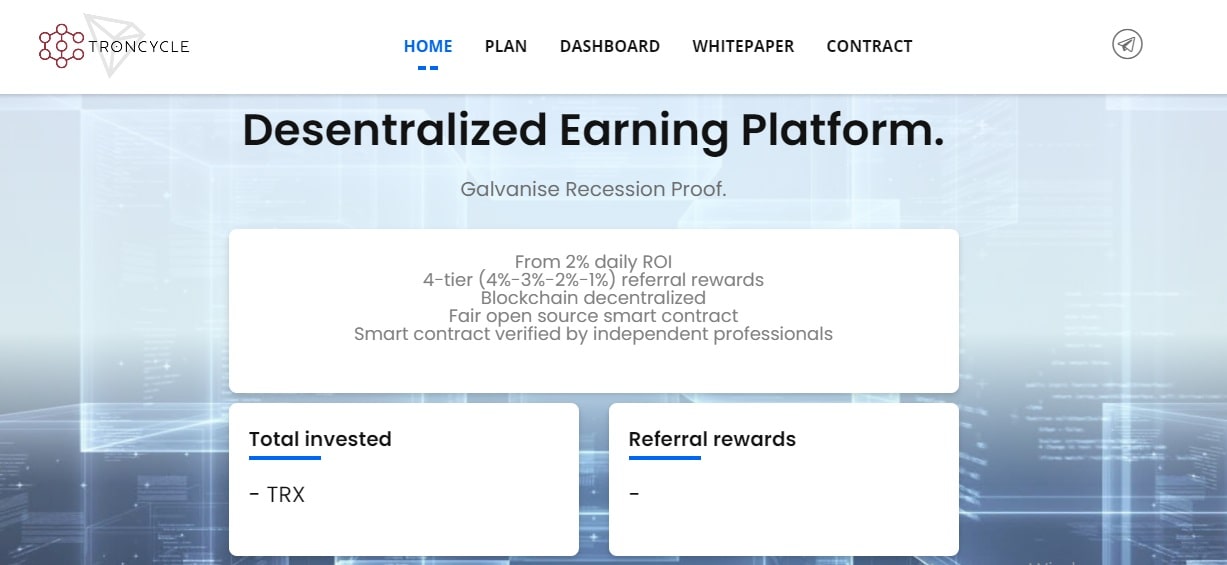 Troncycle dapp