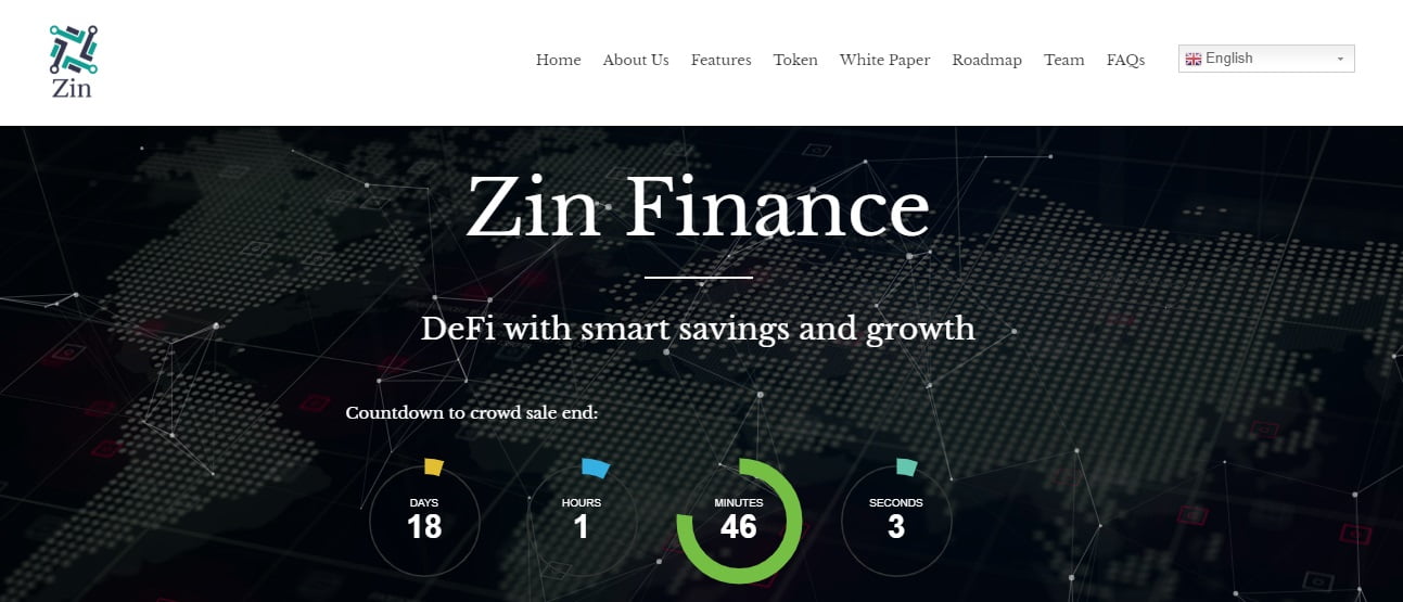 Zin Finance dapp