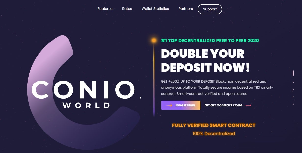 Conio dapp