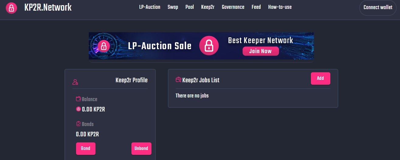 KP2R.Network dapp
