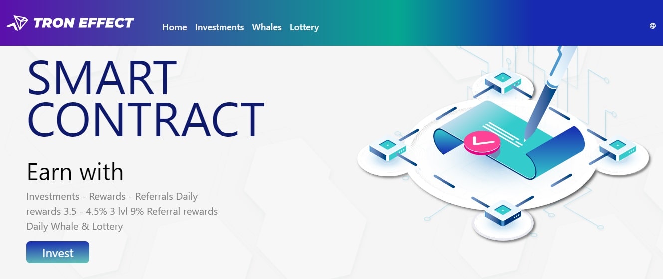 TRON EFFECT dapp