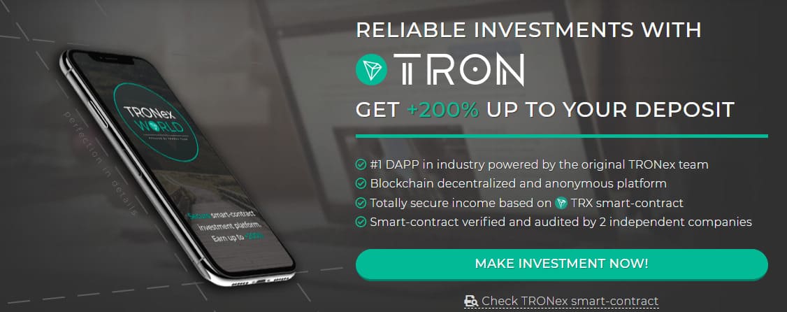 TronexWorld dapp
