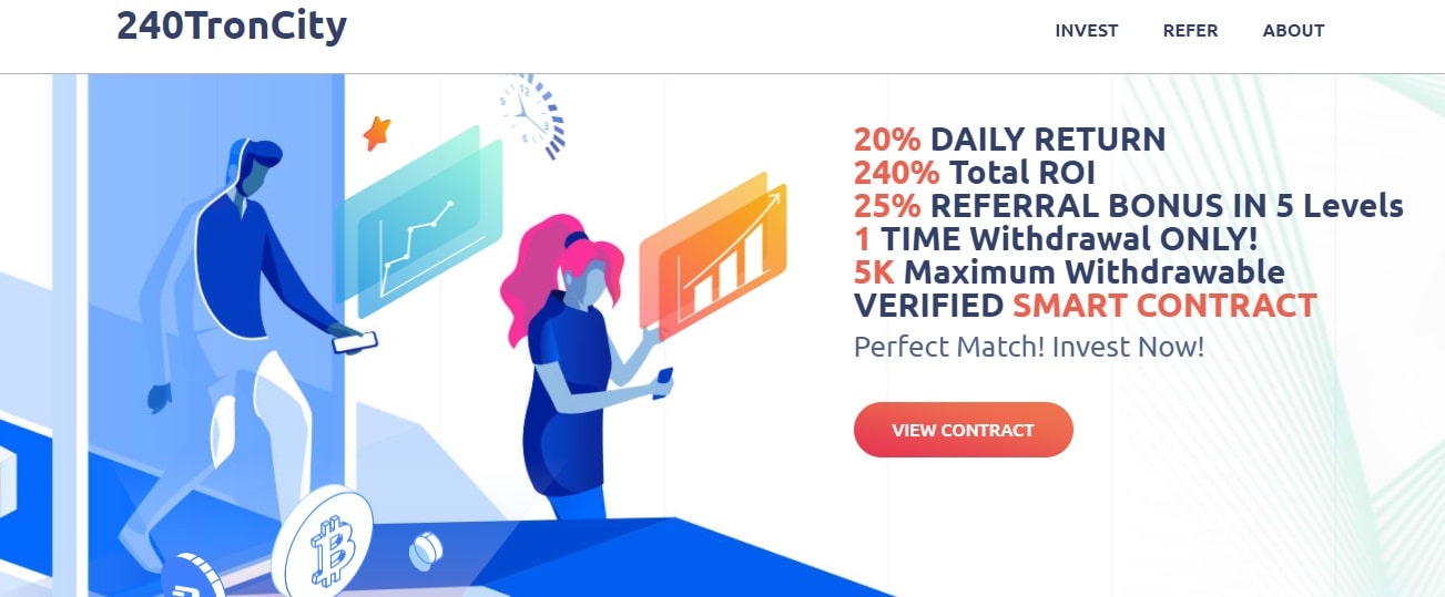240 Tron City dapp