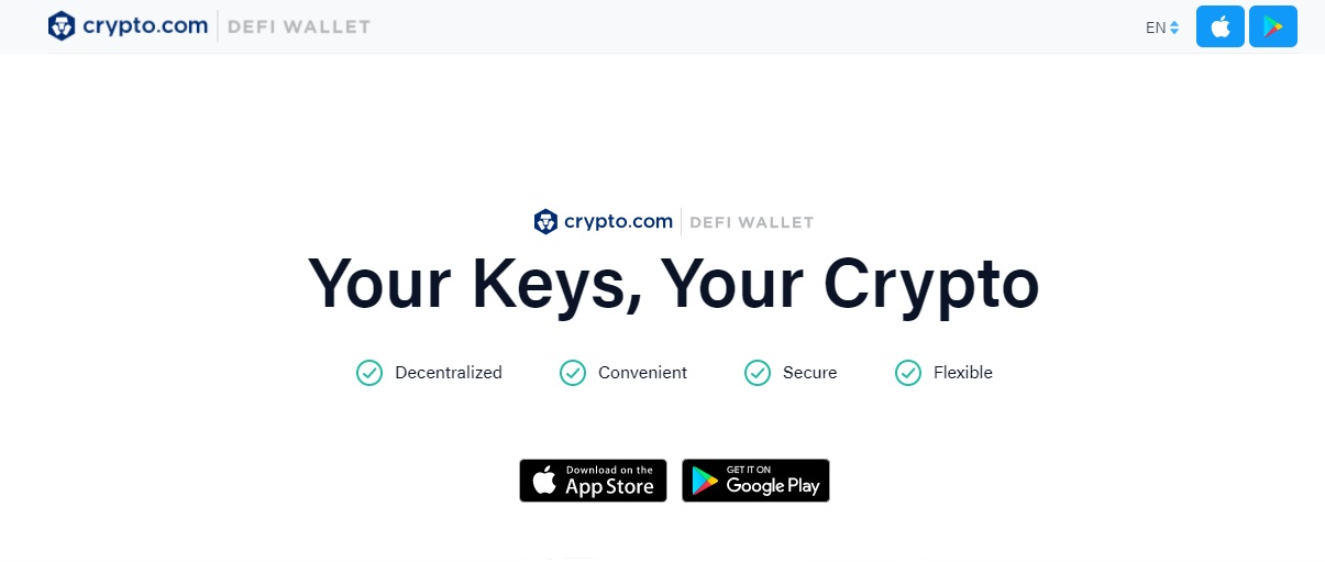 Crypto.com DeFi Wallet dapp