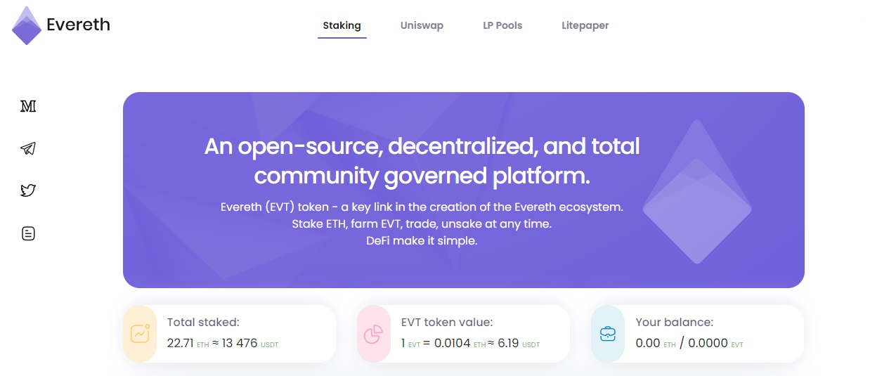 Evereth dapp