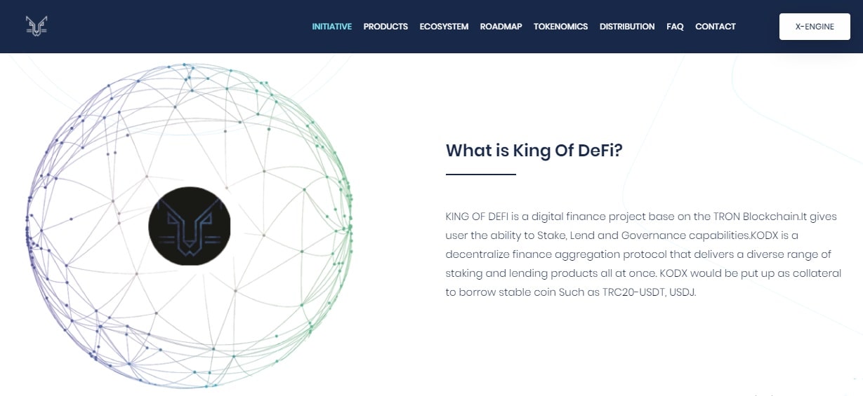 KING OF DEFI dapp