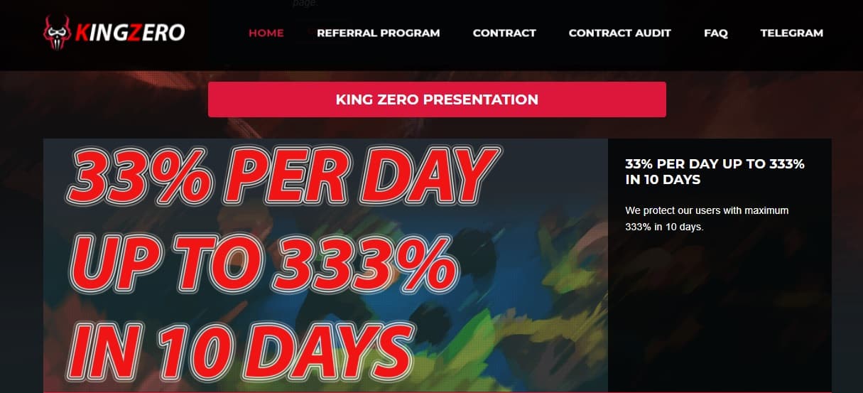 KingZero dapp