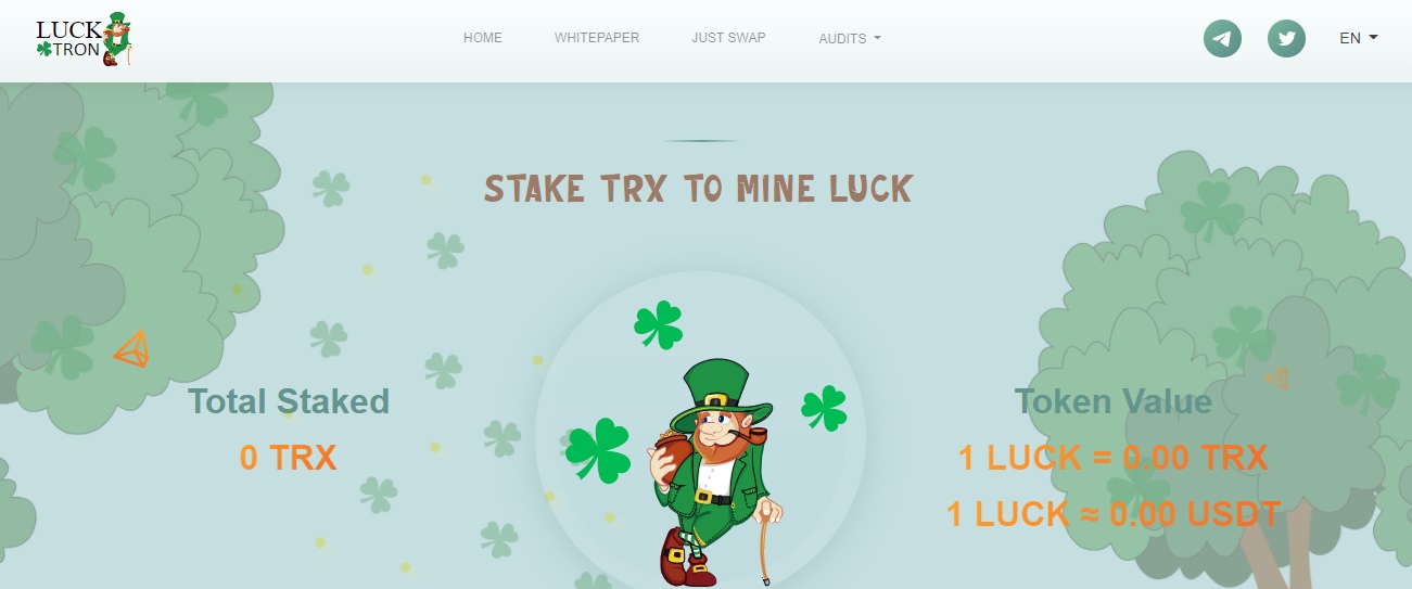 LUCK TRON DAPP