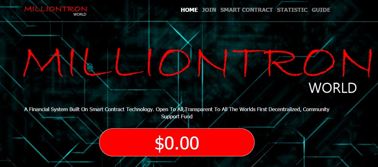 MillionTron.world dapp