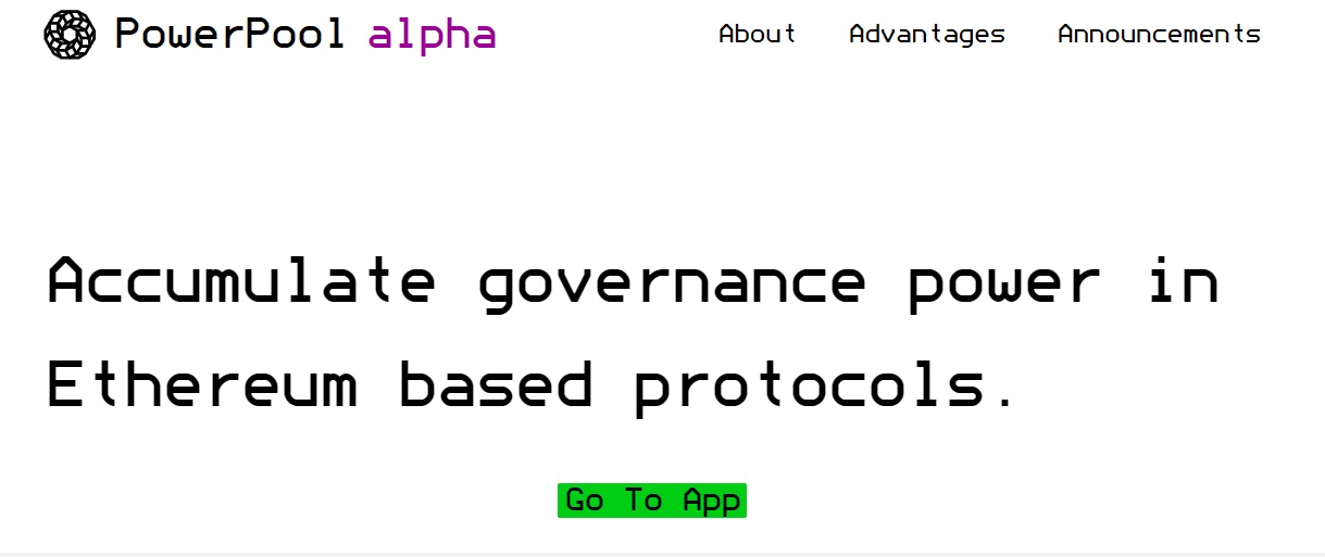 PowerPool dapp
