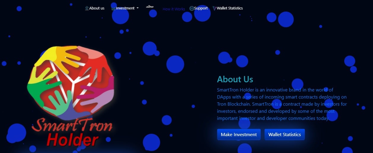 SmartTron Holder dapp