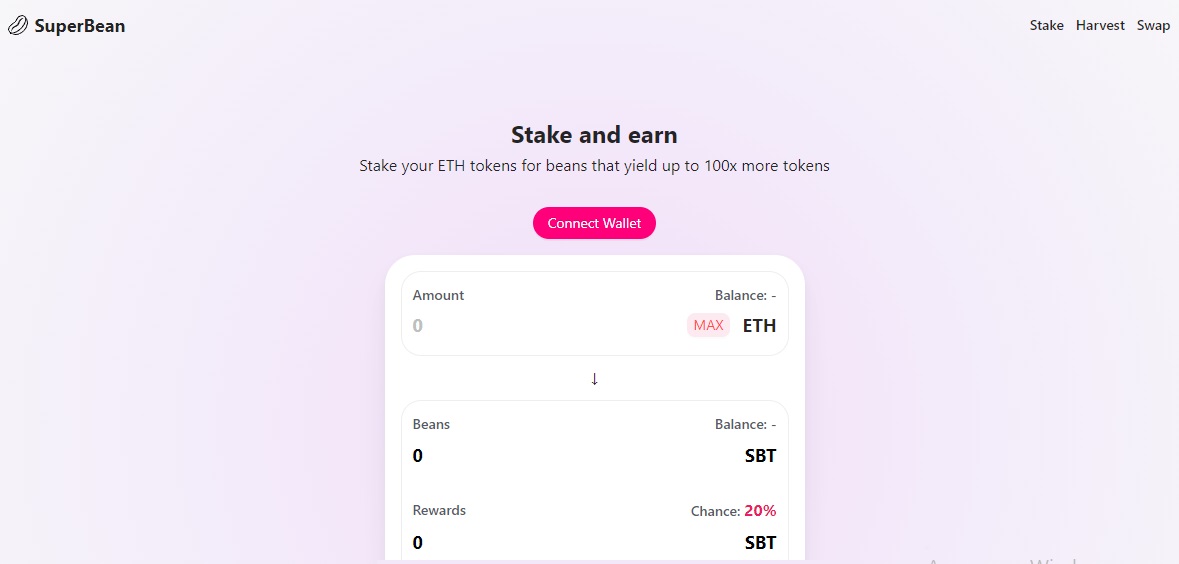 SuperBean dapp