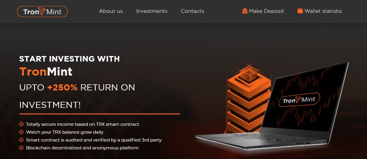 TRON MINT dapp