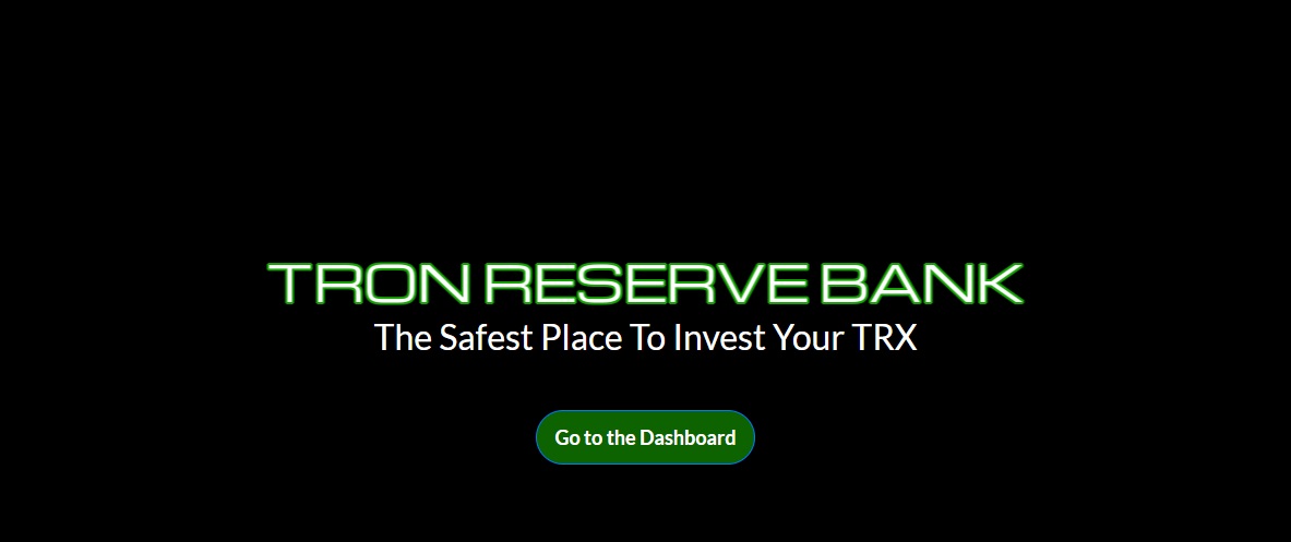 TRON RESERVE BANK dapp