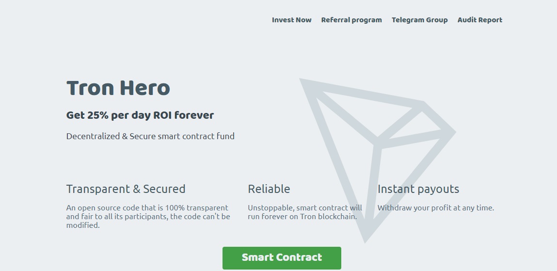 TRONHERO dapp