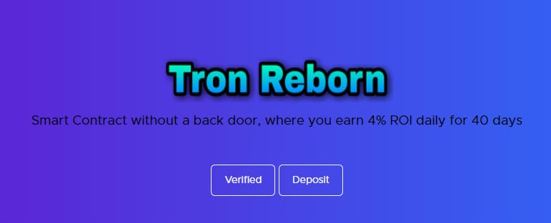 Tron Reborn dapp