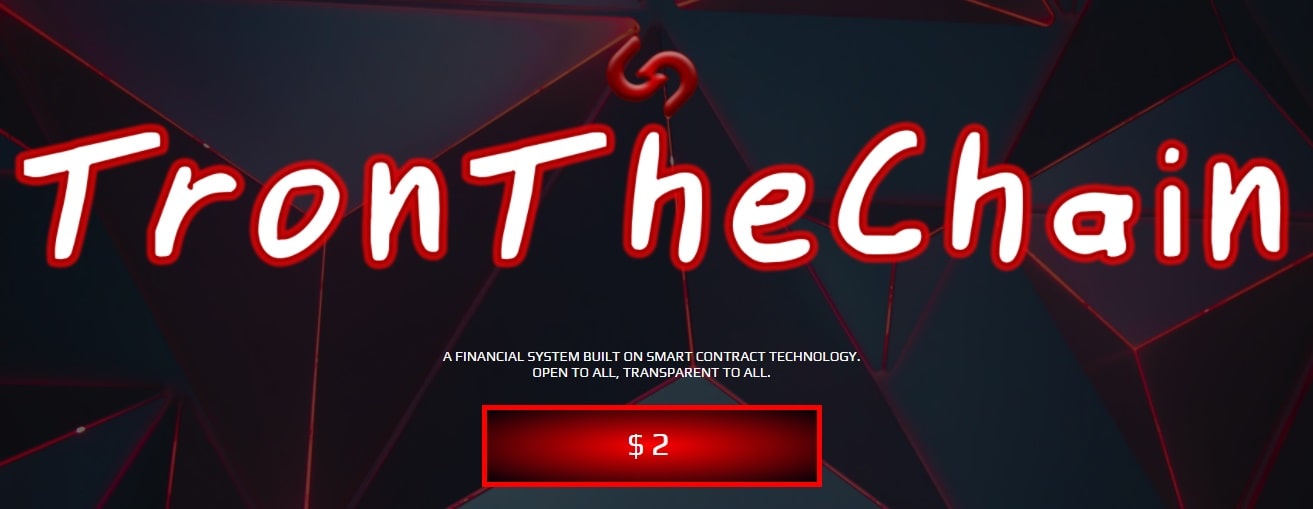 Tron The Chain dapp