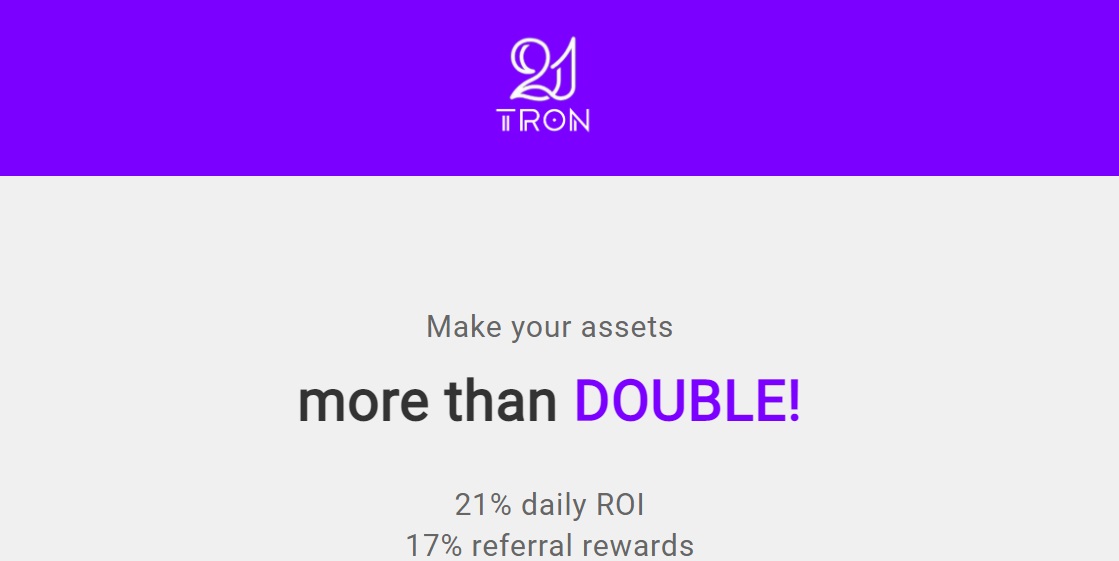 Tron21 dapp