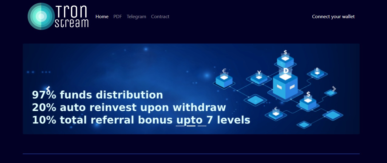 TronStream dapp