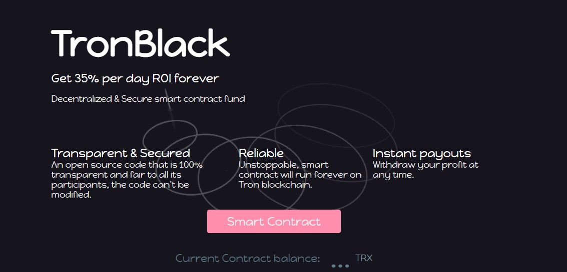 Tronblack dapp