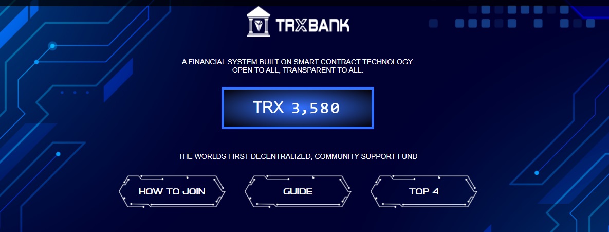TrxBank dapp