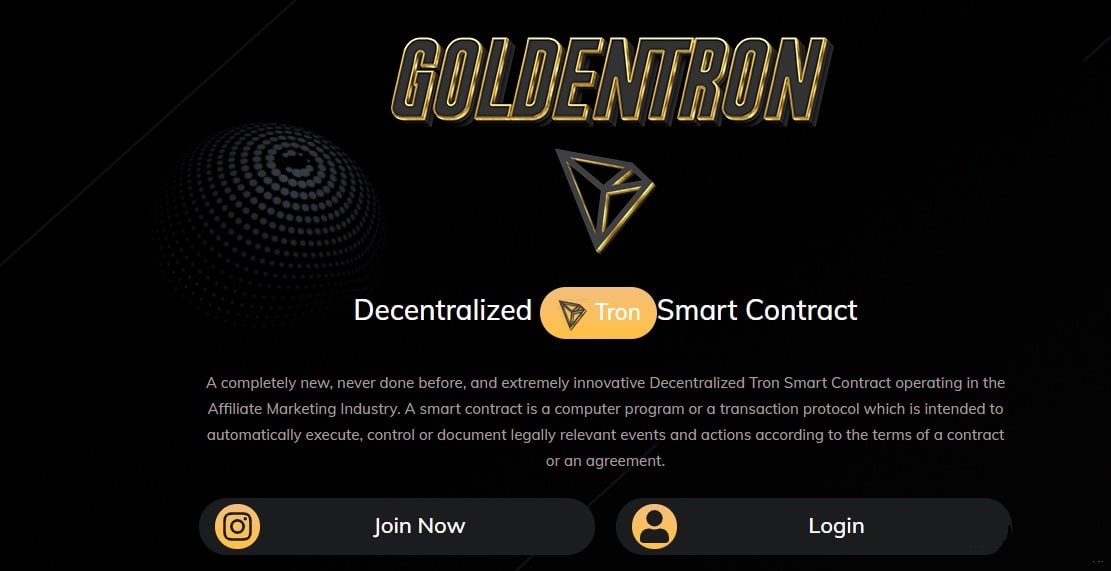 ABs GoldenTron dapp
