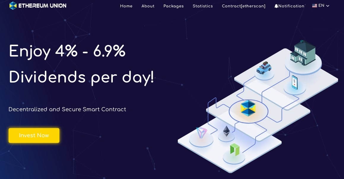Ethereum Union дапп