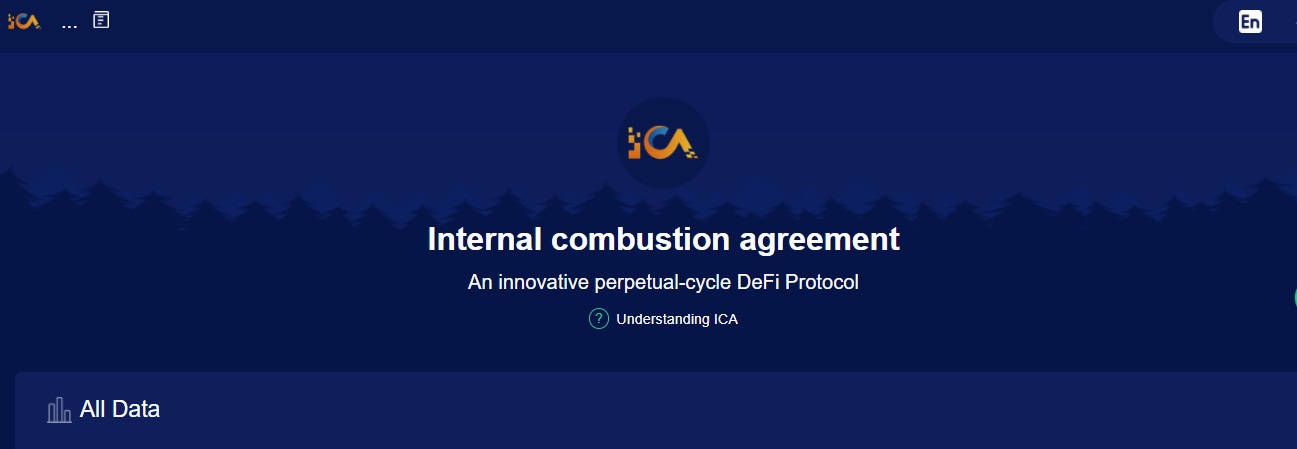 ICA Finance dapp