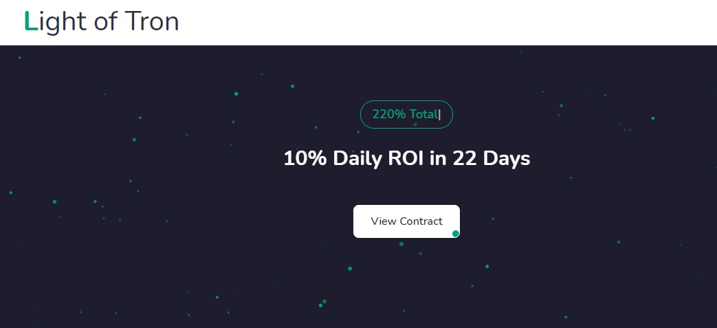 Light of Tron dapp