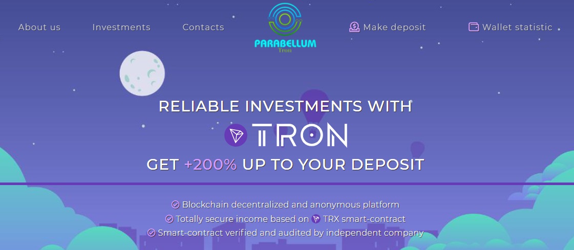 Parabellum tron дапп