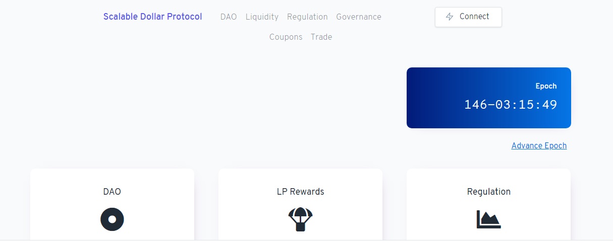 Scalable Dollar Protocol дапп