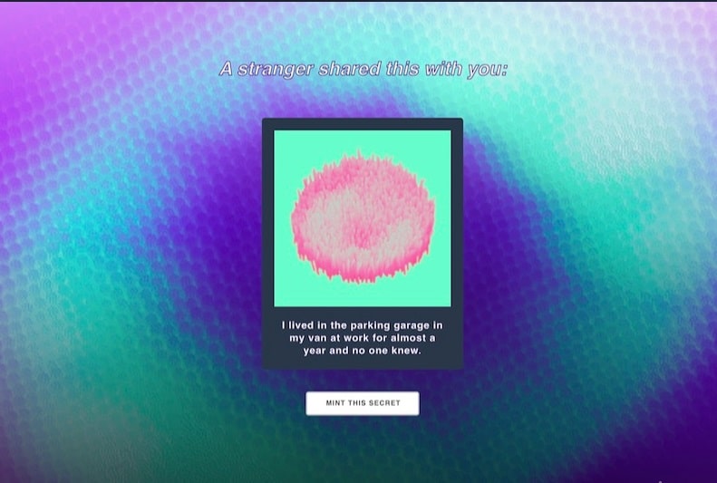 Secrets Exchange dapp