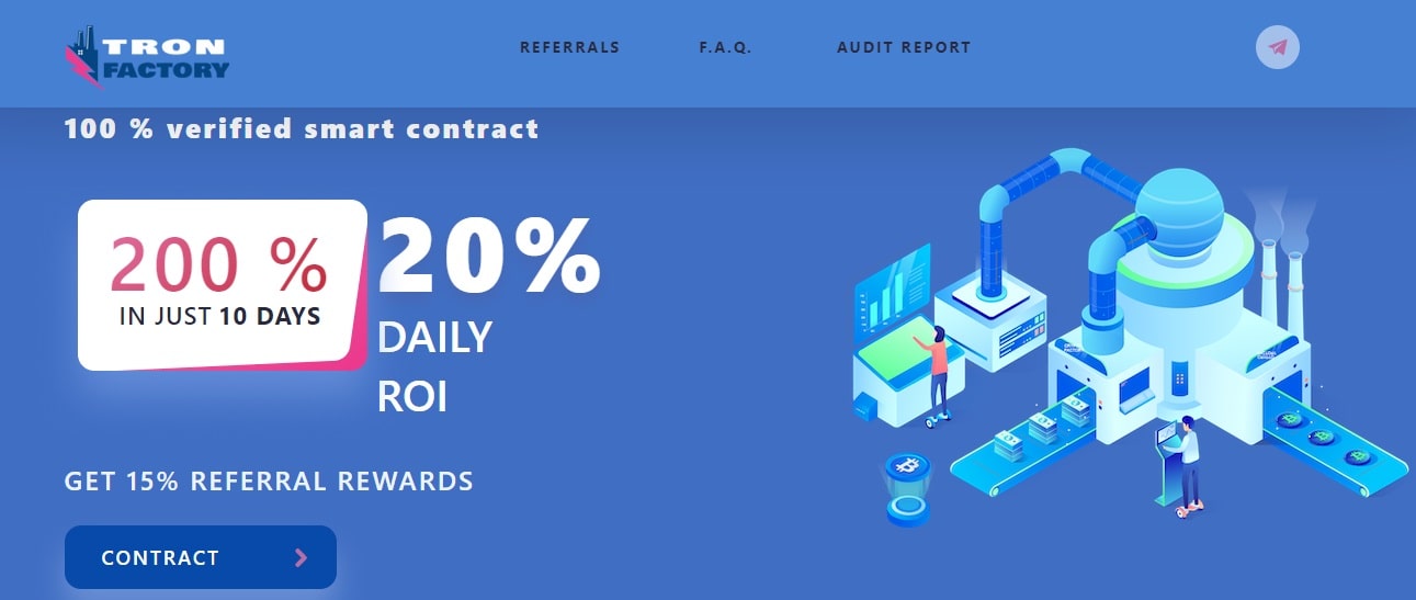 TRONFACTORY дапп
