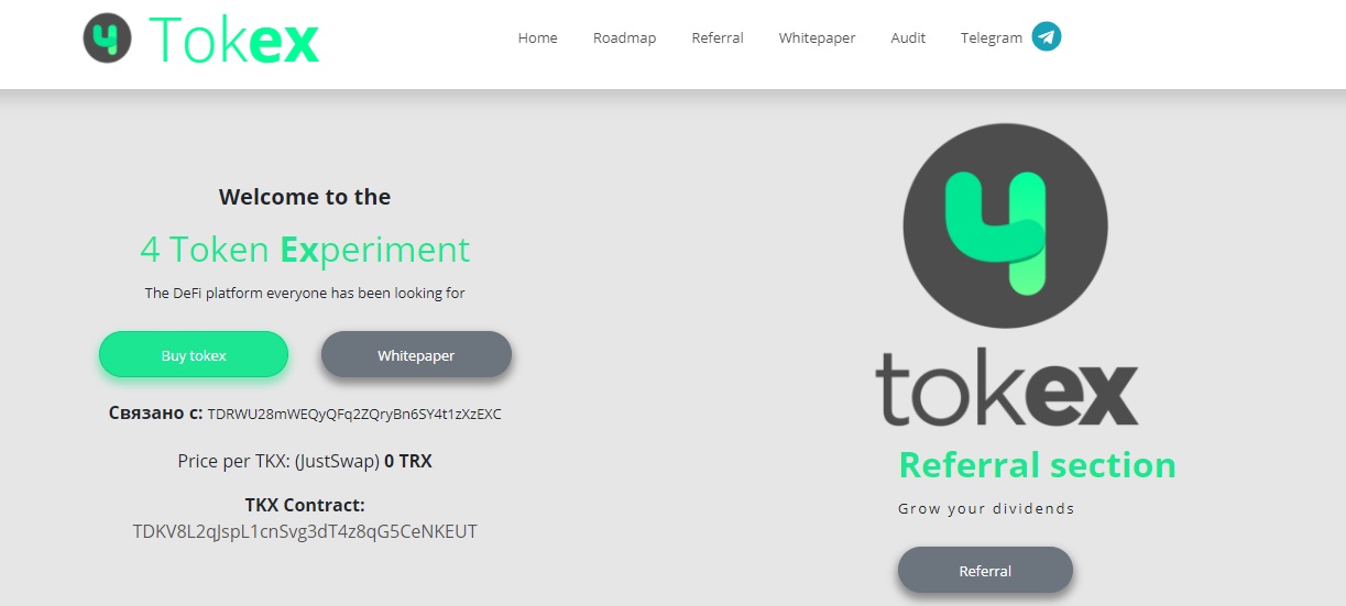 The 4 Token Experiment