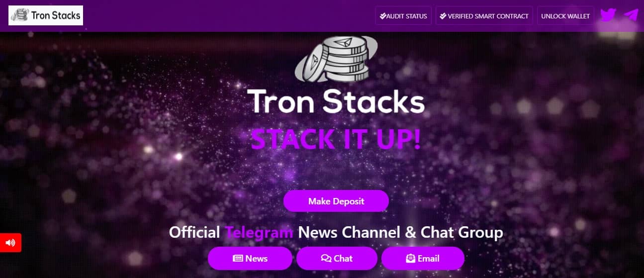 Tron Stacks дапп