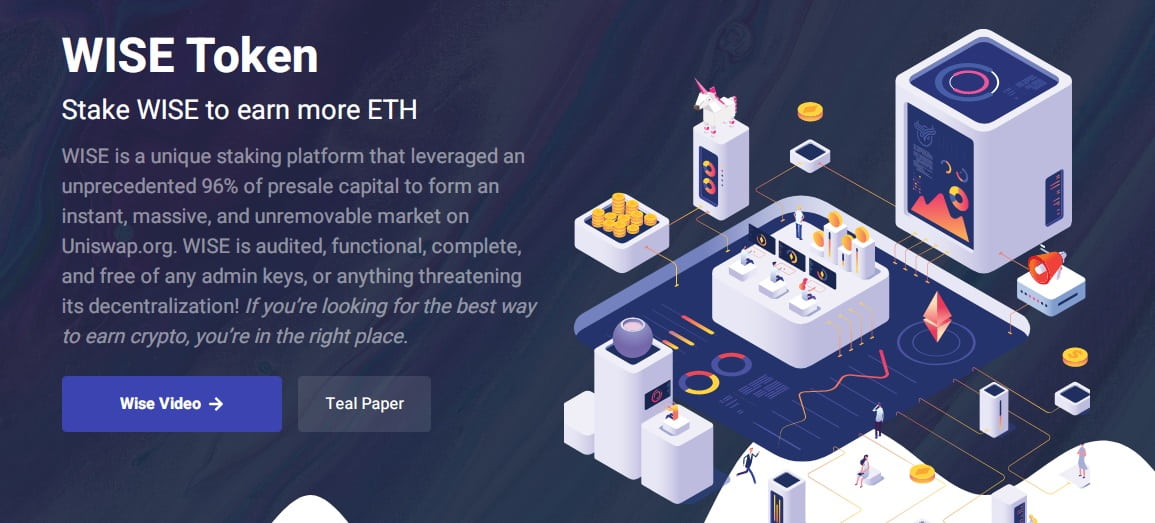 WISE Token дапп