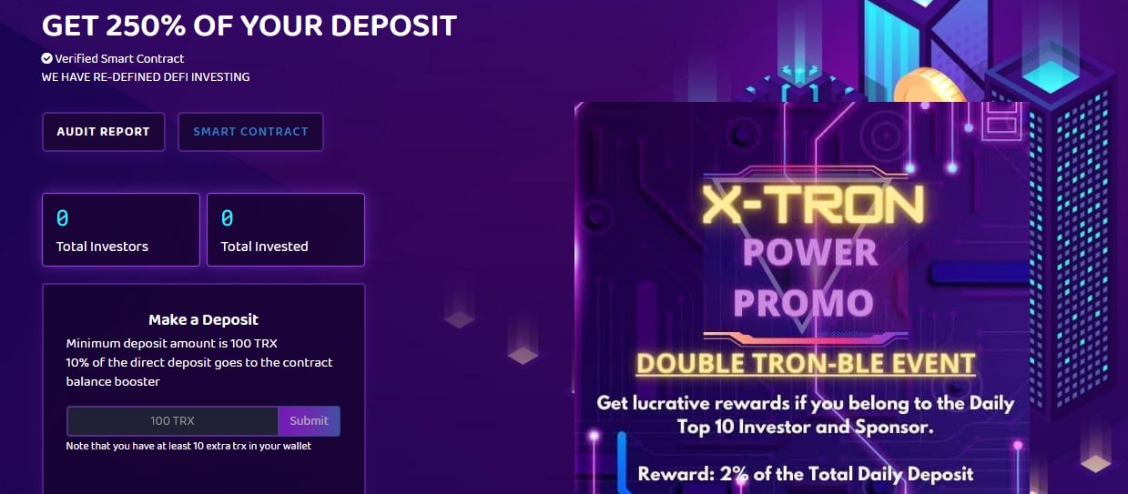 X-Tron.io дапп